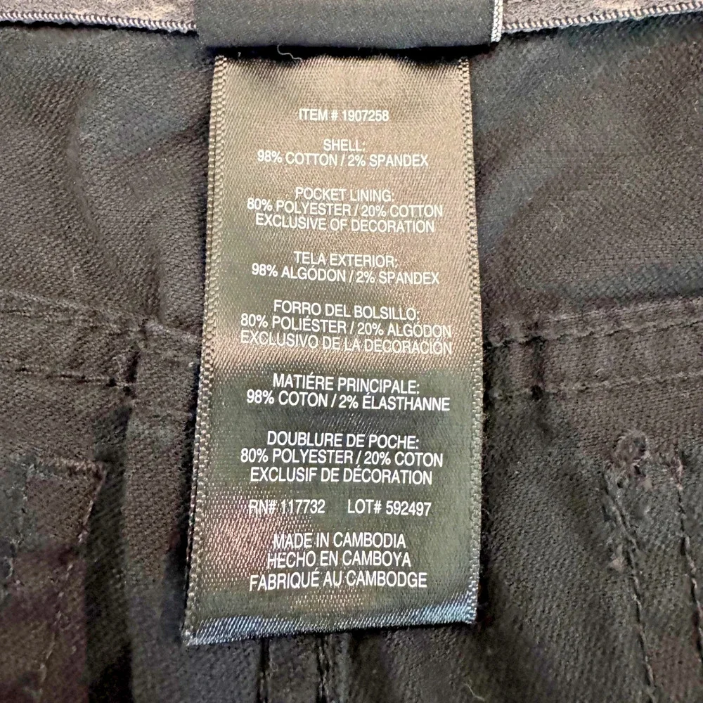Colorado Clothing Men's Canvas Pant Black 30X30